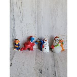 Vintage Sesame Street cookie monster Variety ornament xmas